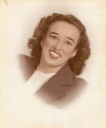 Bertha Brown in a portrait taken while she was in college in 1949. (Family photograph)