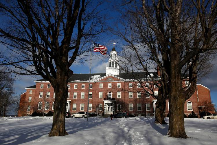 Colby-Sawyer College's administration building, housed in Colgate Hall on campus, in New London, N.H., on December 9, 2016. (Valley News - Geoff Hansen) Copyright Valley News. May not be reprinted or used online without permission. Send requests to permission@vnews.com.
