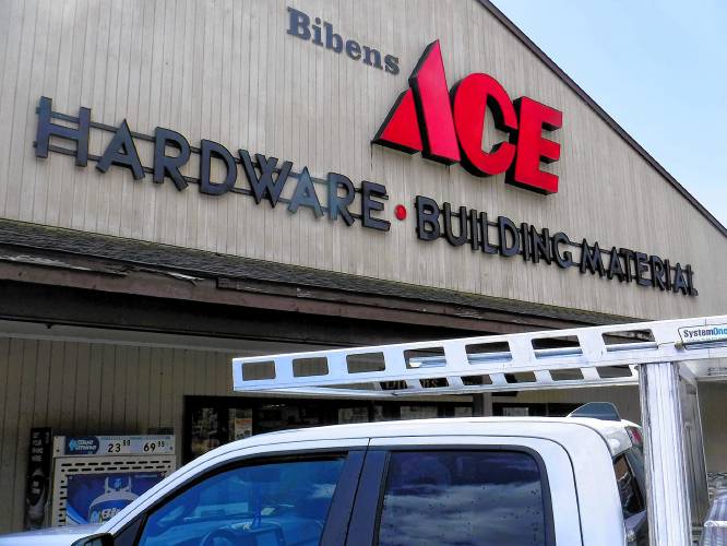 Bibens Ace Hardware opened its original store in Springfield, Vt, in 1949. (VtDigger - Kevin O’Connor)