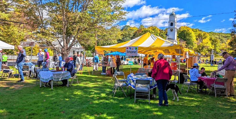 The Lyme Health & Wellness Fair, which is scheduled to take place on the Lyme Town Common Saturday, features a variety of organizations. (Courtesy Community Care of Lyme)