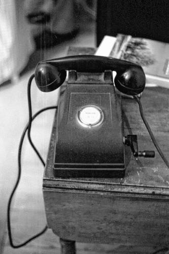 Meriden's antique magneto phone system, where each telephone is outfitted with its own crank, fell to the tide of progress as the community shifted to dial phones on August 27, 1973. (Valley News - Dick Nelson) Copyright Valley News. May not be reprinted or used online without permission. Send requests to permission@vnews.com.