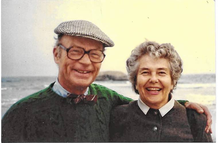Robert T. Keeler and his wife, Peggy.