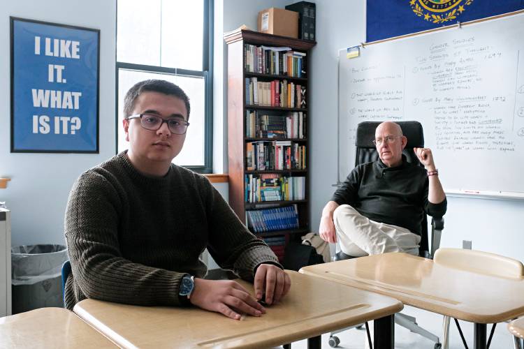Windsor High School junior Hudson Ranney, 16, will be one of 30 U.S. Senate pages, and the only one from Vermont from February to June this year. Ranney worked with social studies teacher Kim Brinck-Johnsen, whose daughter was also a Senate page, to apply for the program. 